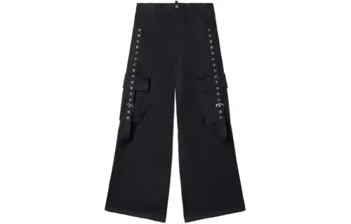 OFF-WHITE buckled cargo trousers