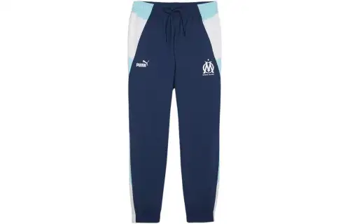 PUMA Knitted Sweatpants Men's Blue