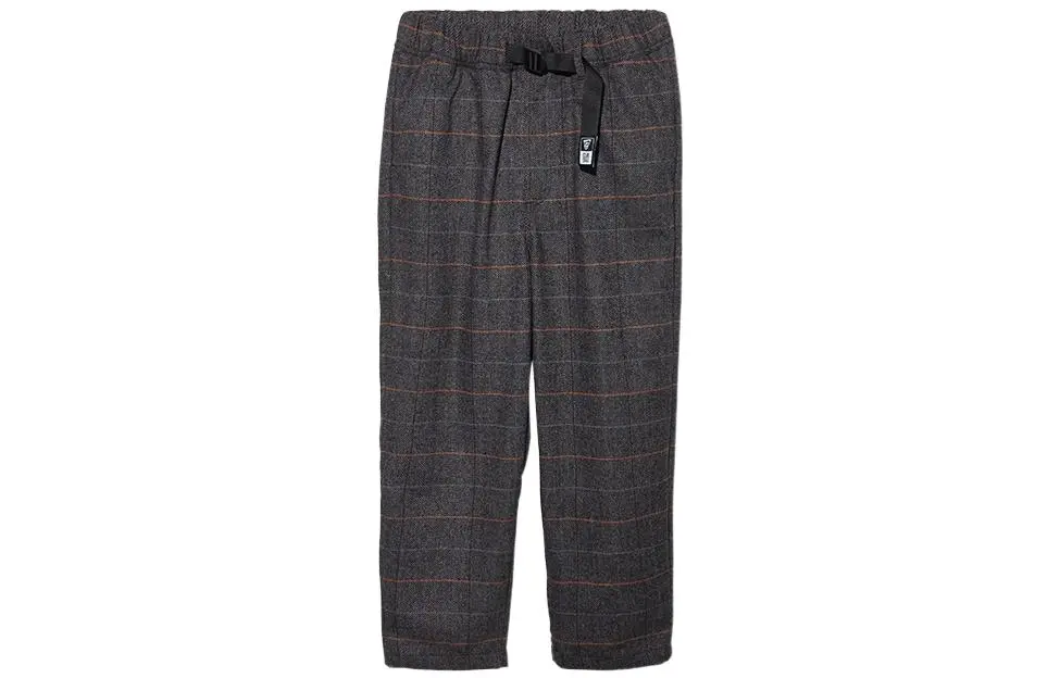 New Era Casual Pants Unisex Dark Gray Moderate Cuffed Pants