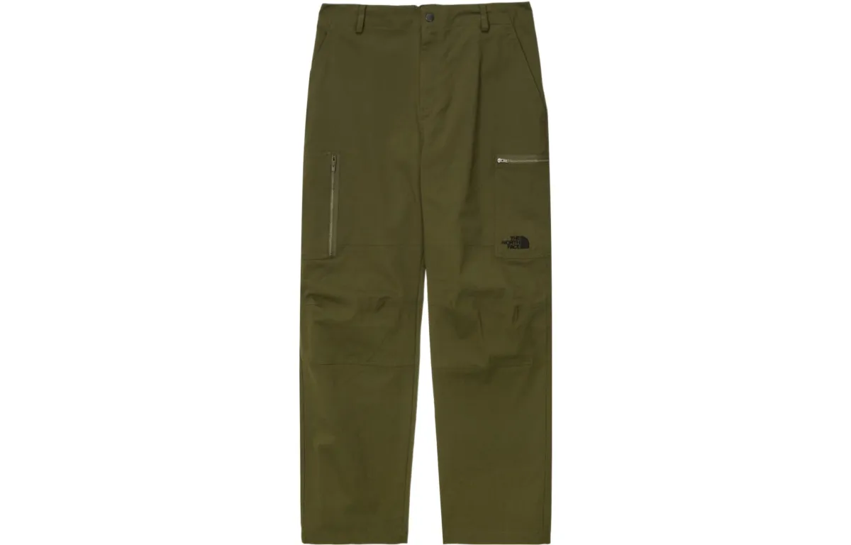 THE NORTH FACE Casual Pants Men's Green Moderate Straight Fit Pants
