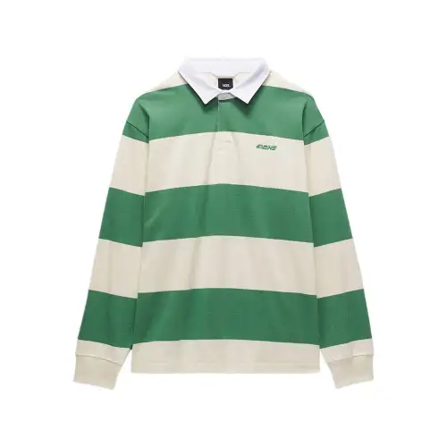 Vans T Shirts Men's Green Polo Collar Moderate Straight Fit