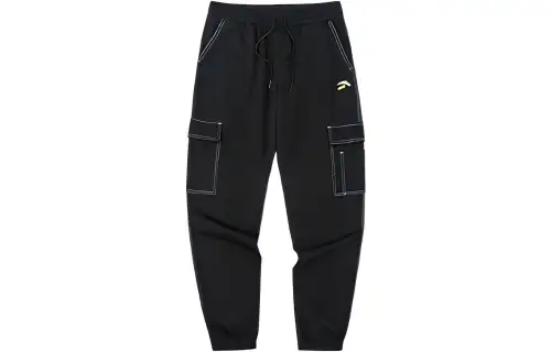 Anta Life Collection Casual Pants Men's Basic Black