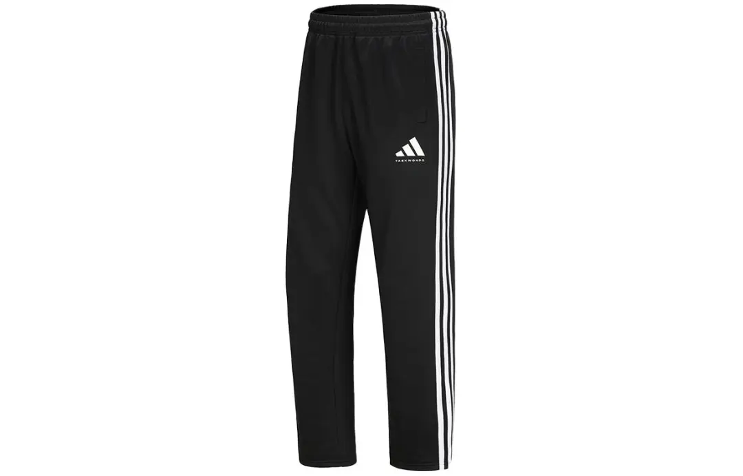 Adidas Taekwondo Knitted Sweatpants Unisex Black