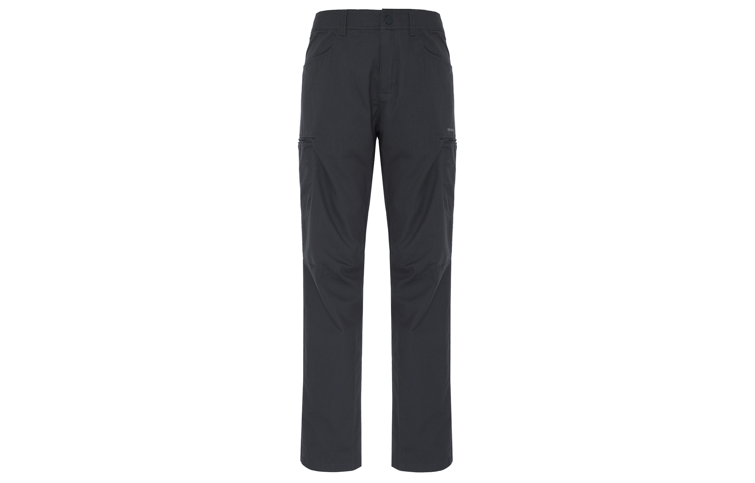 Decathlon DECATHLON NH500 QUECHUA NH500 casual soft and comfortable solid color mid-waist hiking elastic knitted sweatpants men's carbon gray