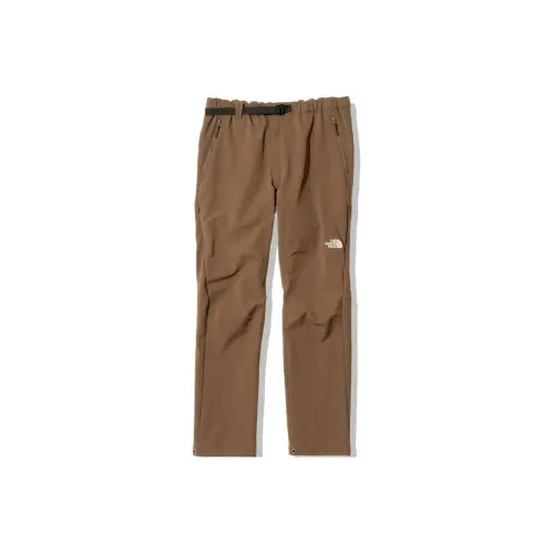 THE NORTH FACE Casual Pants Men's Earth Yellow Moderate Straight Fit Pants