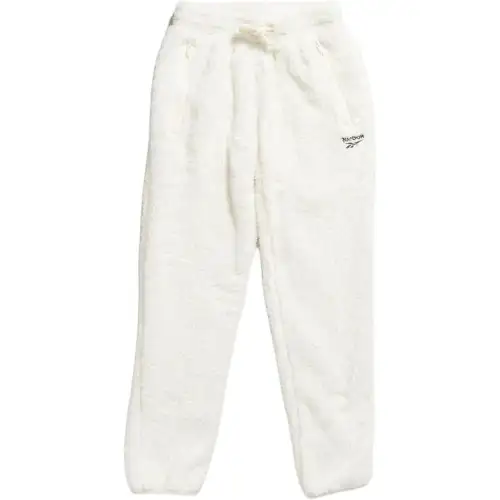 Reebok CL F VECTOR SHERPA Knitted Sweatpants Men's White