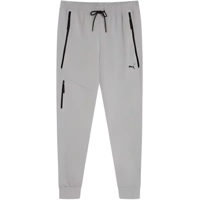 PUMA TECH Knitted Sweatpants Men's Concrete Gray