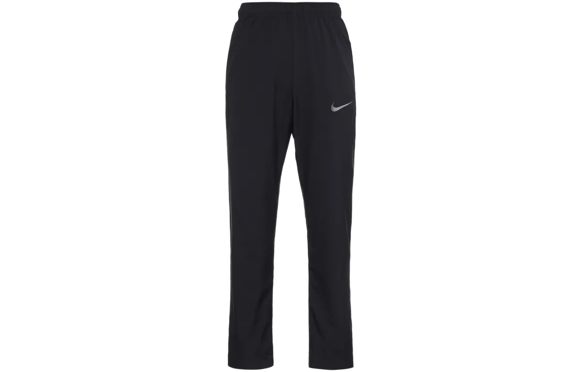 Nike Casual Pants Men's Black Moderate Straight Fit Pants