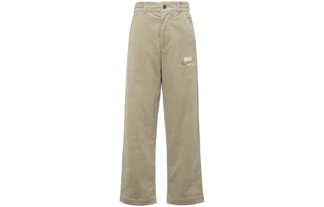 Nike Casual Pants Men's Khaki Moderate Straight Fit Pants