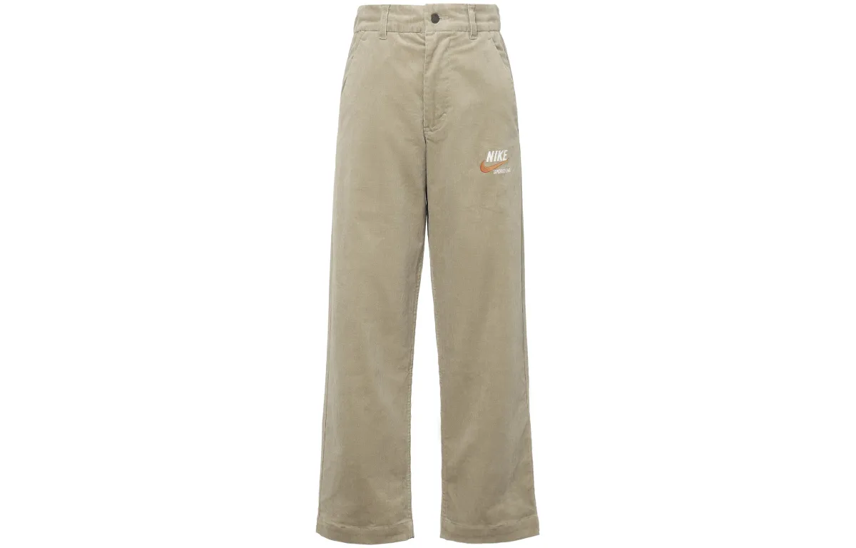 Nike Casual Pants Men's Khaki Moderate Straight Fit Pants