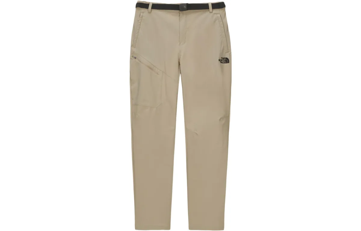 THE NORTH FACE Casual Pants Men's Khaki Moderate Slim Fit Pants