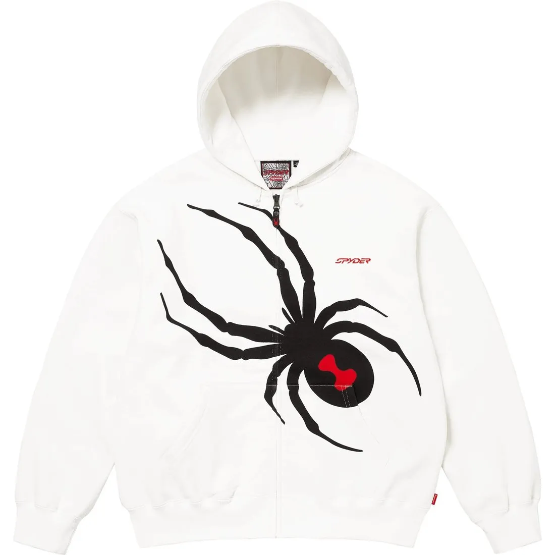 Supreme Spyder Zip Up Hooded Sweatshirt