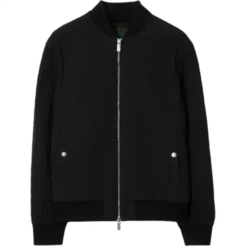 Burberry Quilted Nylon Bomber Jacket
