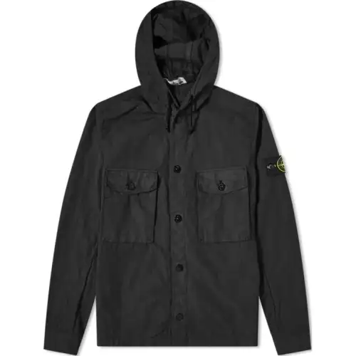 STONE ISLAND Jackets & Coats Men's Black