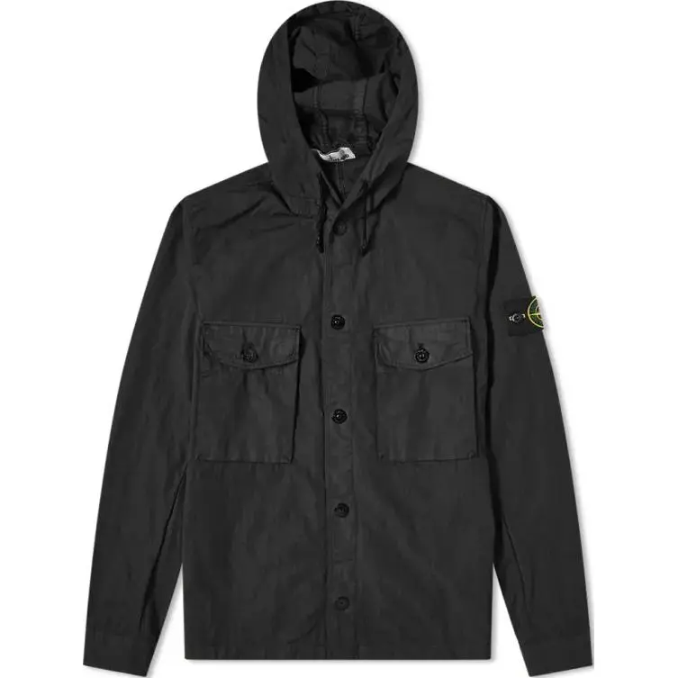 STONE ISLAND Jackets & Coats Men's Black