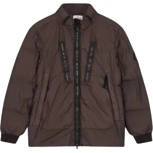 STONE ISLAND Jackets & Coats Men's Brown