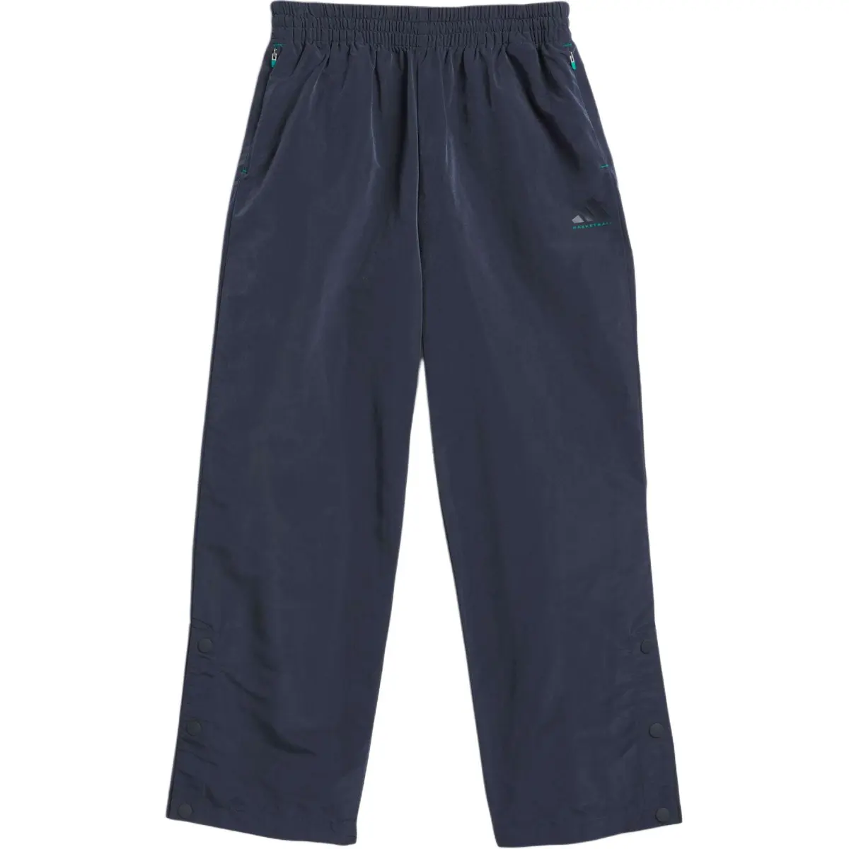 Adidas Free Shipping With AdiClub Adidas Basketball Woven Snap Pants
