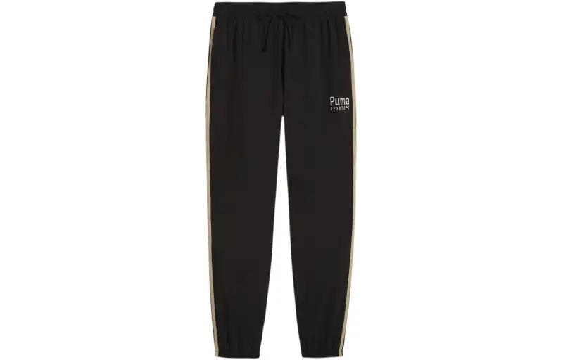 PUMA Knitted Sweatpants Men's Black
