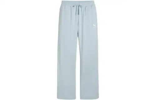 PUMA BETTER CLASSICS Knitted Sweatpants Men's Sky Blue