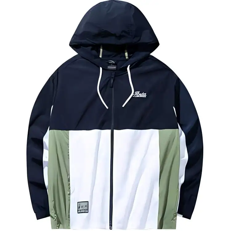 Anta Life Collection Trench Coat Men's Midnight Blue