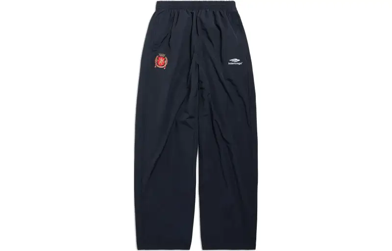 Balenciaga Knitted Sweatpants Regular Fit Men's Black
