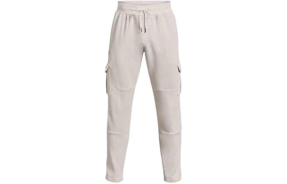 Under Armour Essentials Fleece Heritage Knitted Sweatpants Men's White