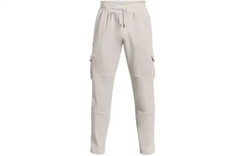 Under Armour Essentials Fleece Heritage Knitted Sweatpants Men's White