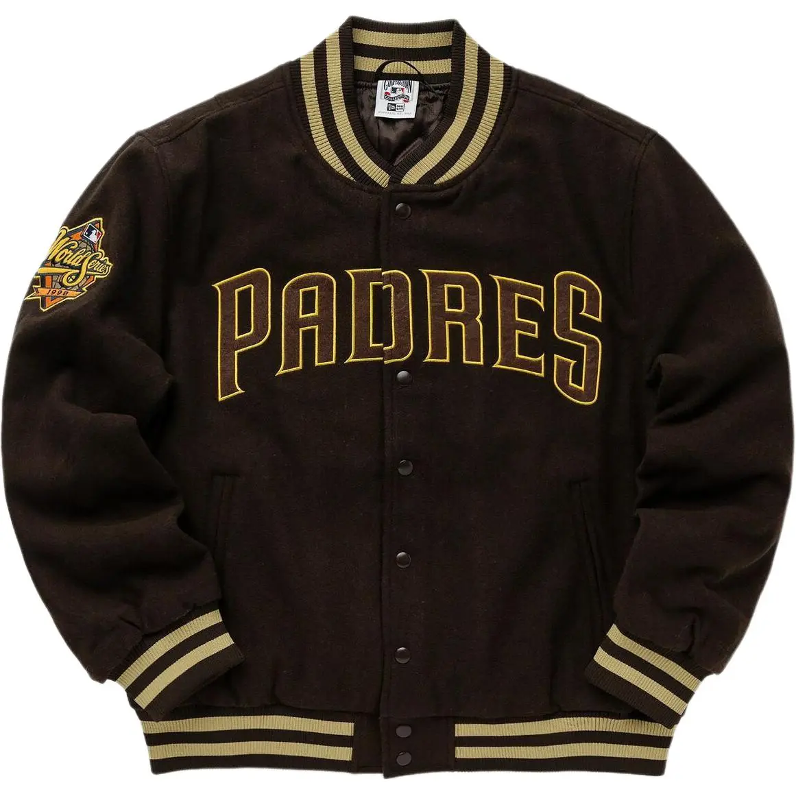 New Era Baseball Jacket Men's Brown