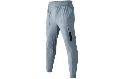 Skechers Athleisure Knitted Sweatpants Men's Trade Wind Gray