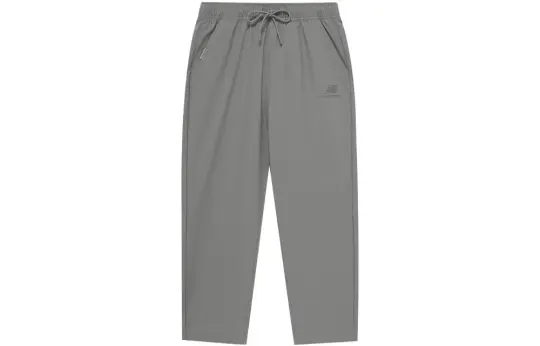 New Balance Casual Pants Men's Gray Moderate Straight Fit Pants