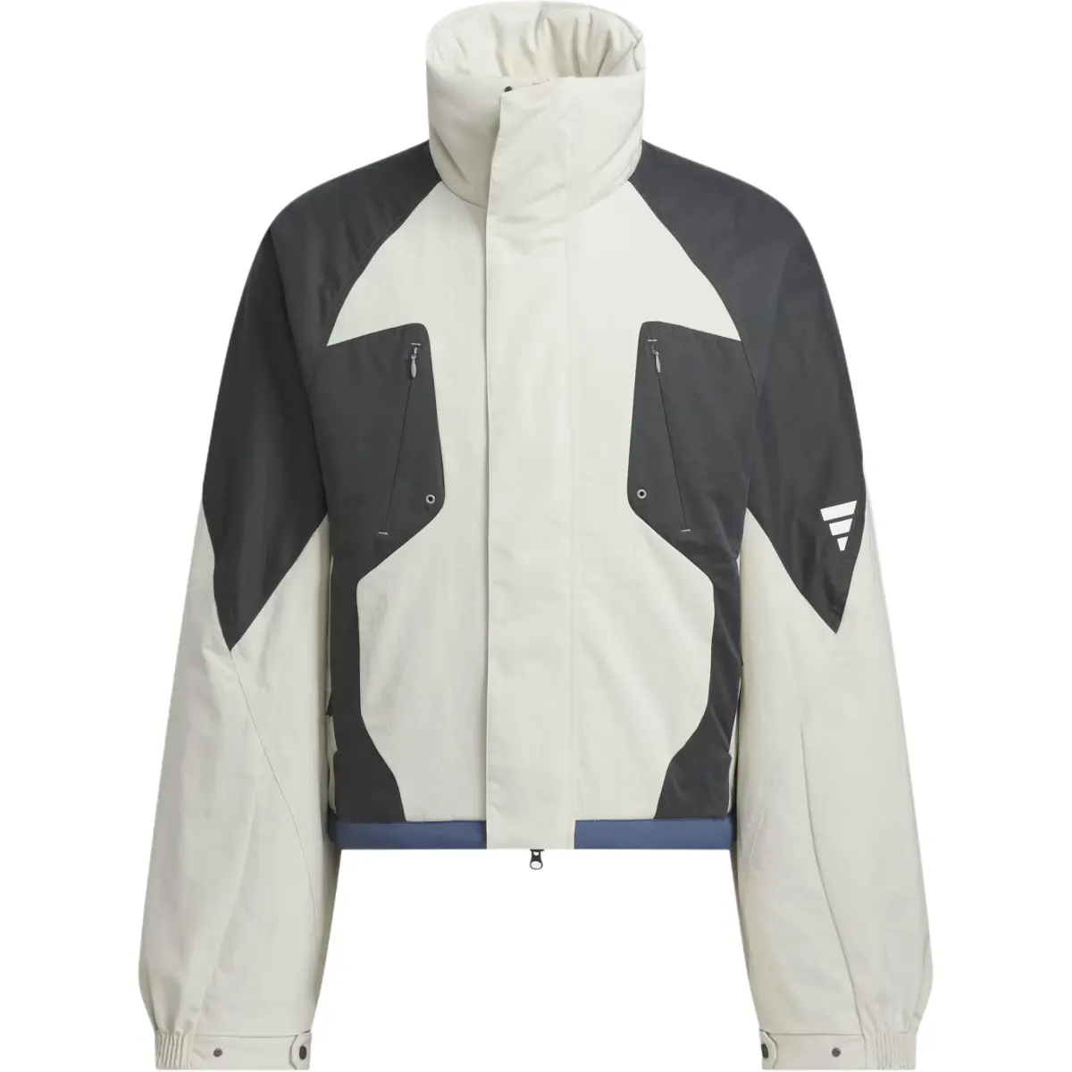 Adidas FUSTL P JKT4 Puffer Jacket Men's Light Sesame Earth Gray