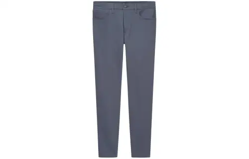 UNIQLO Casual Pants Unisex Asphalt Gray Moderate Slim Fit Pants