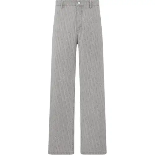 Dior Monogram Straight-Leg Jeans