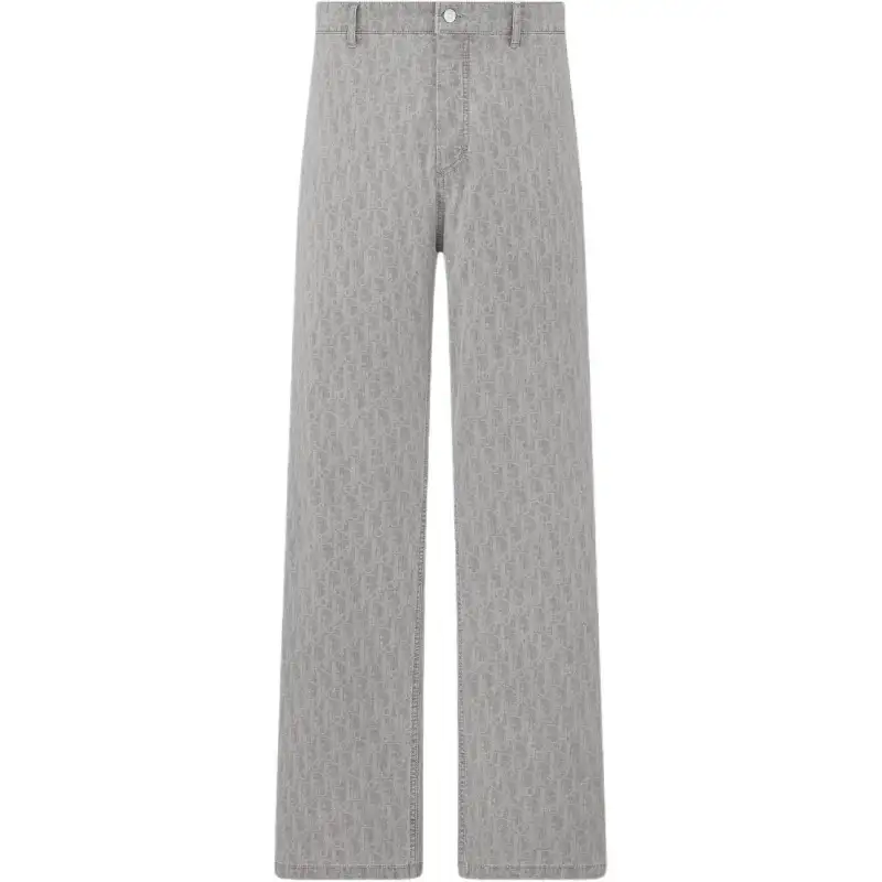Dior Monogram Straight-Leg Jeans
