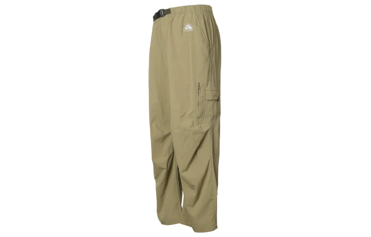 Nike Casual Pants Men's Olive Moderate Straight Fit Pants