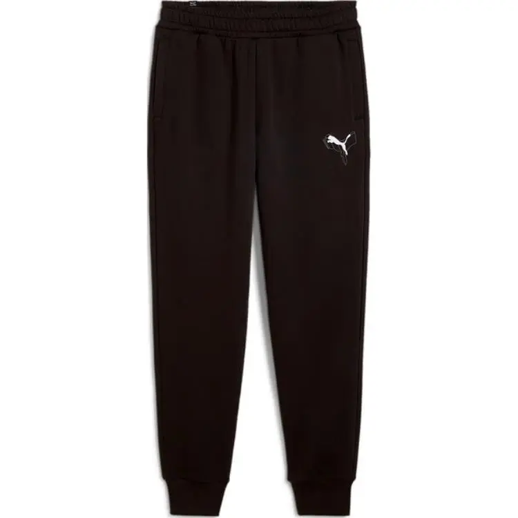 PUMA Knitted Sweatpants Men's Black