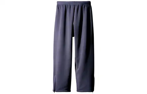 YEEZY x Gap X Balenciaga Solid Color Polar Fleece Elastic Waistband Straight Fit Fleece Lined Casual Pants Unisex
