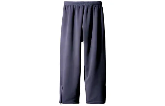YEEZY x Gap X Balenciaga Solid Color Polar Fleece Elastic Waistband Straight Fit Fleece Lined Casual Pants Unisex