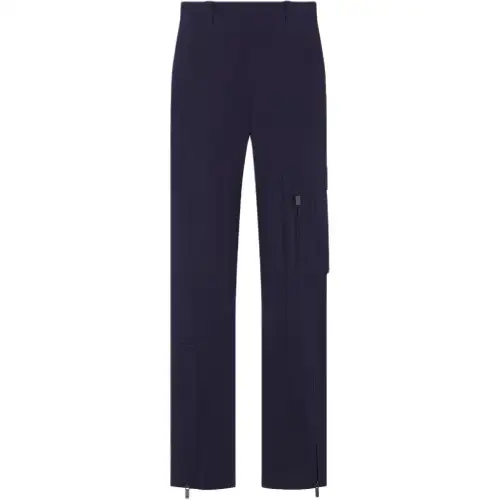 DIOR SS25 Cargo Pants Men's Blue