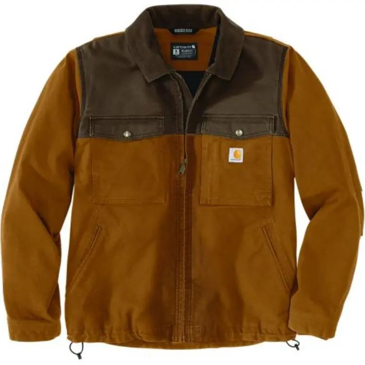 Carhartt 106432 Montana Rugged Flex® Duck Relaxed Fit Insulated Jacket Level 2 Cold Resistant Loose Fit Men's