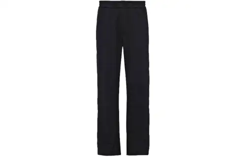 PRADA Knitted Sweatpants Men's Black