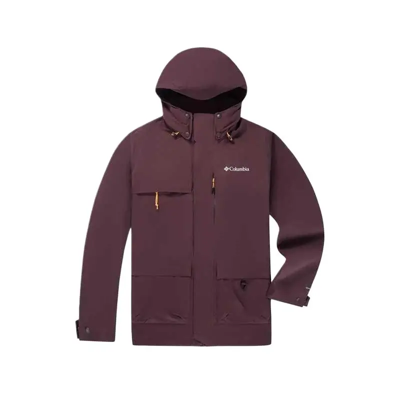 Columbia Waterproof And Warm Windbreaker Jacket Men's Purple