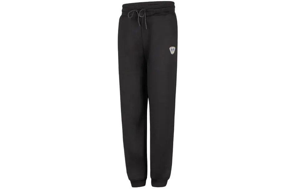ASICS Retro Casual Knitted Sweatpants Unisex Black