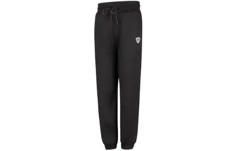 ASICS Retro Casual Knitted Sweatpants Unisex Black