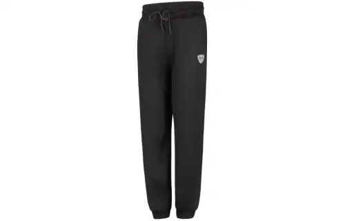 ASICS Retro Casual Knitted Sweatpants Unisex Black