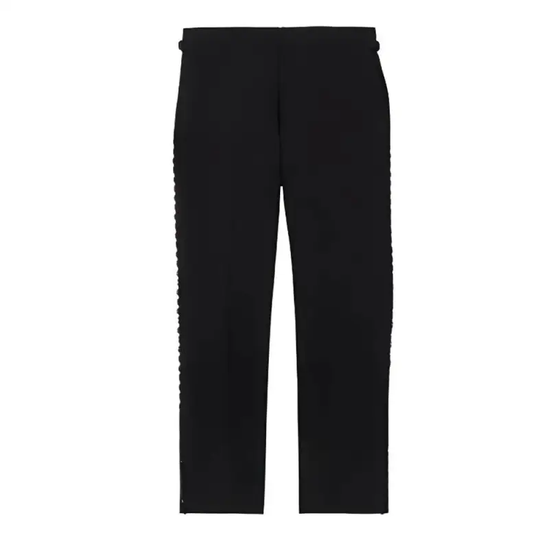【Previous Season】crystal-embellished tuxedo trousers
