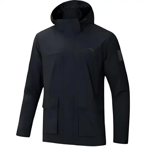 Anta Outdoor Collection Trench Coat Men's Basic Black