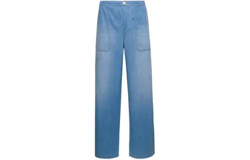 GUCCI Jeans Men's Blue Moderate Straight Fit Pants