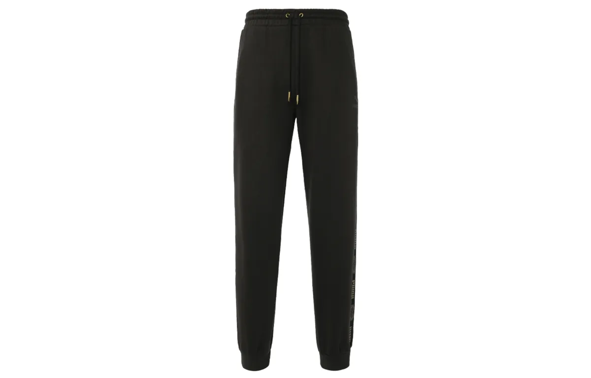 PUMA Men's Lifestyle Collection, Women's Basic Collection FW24 Knitted Sweatpants Unisex Black