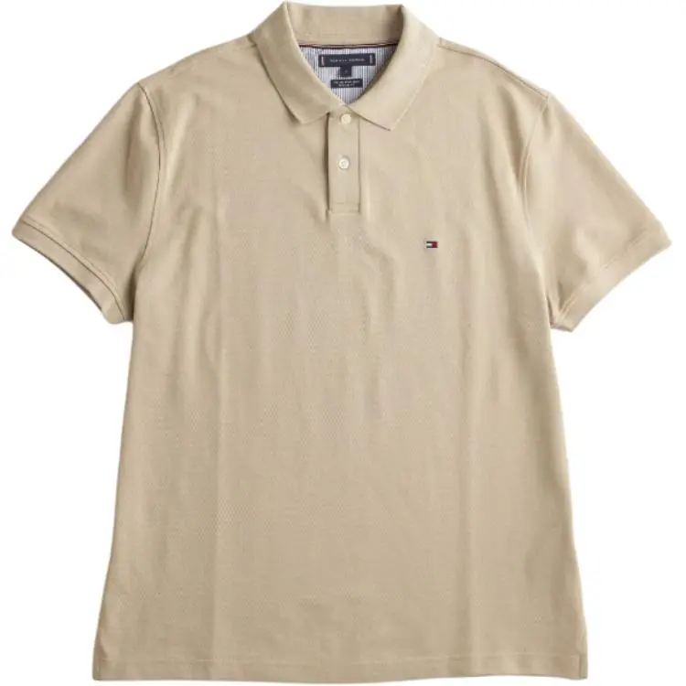 Tommy Hilfiger Polo Shirt Men's Beige